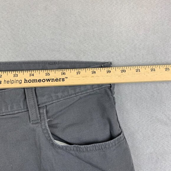 Carhartt Mens Pants 38 Gray Rugged Flex Relaxed Fit Canvas Rigby Utility 38x30 - Picture 5 of 13